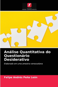 Análise Quantitativa do Questionário Desiderativo