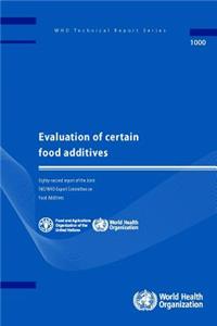 Evaluation of Certain Food Additives