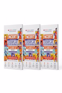 Oswaal NCERT Exemplar (Problems - Solutions) Class 12 Physics, Chemistry and Biology (Set of 3 Books) For 2024 Board Exam