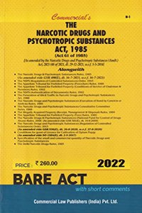 Commercial's The Narcotic Drugs and Psychotropic Substances Act, 1985 - 2022/edition