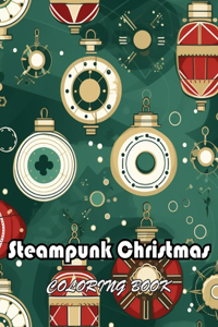 Steampunk Christmas Coloring Book