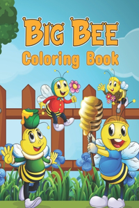 Big Bee Coloring Book