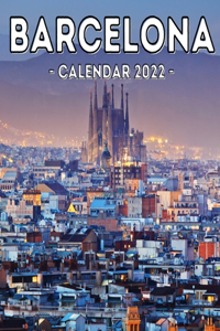 Barcelona Calendar 2022