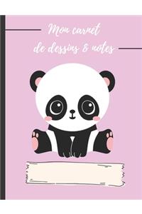 Mon carnet de dessins & notes