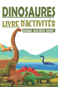 Dinosaures Livre d'activités