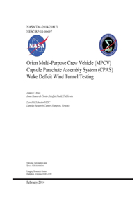 Orion Multi-Purpose Crew Vehicle (MPCV) Capsule Parachute Assembly System (CPAS) Wake Deficit Wind Tunnel Testing