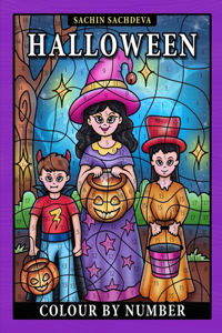 Halloween Colour by Number