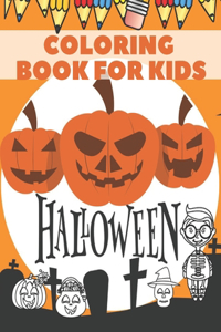 Halloween Coloring Book For Kids