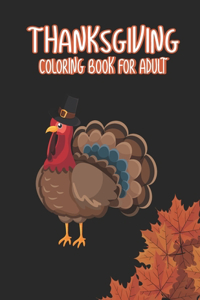 Thanksgiving Coloring books for adults