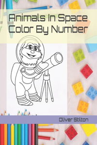 Animals In Space Color By Number