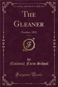 The Gleaner, Vol. 37