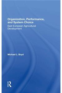 Organization, Performance, And System Choice