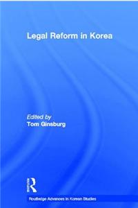 Legal Reform in Korea