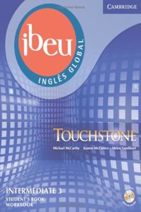 Ibeu Touchstone Intermediate 3 (4a) Student Book/Workbook Combo Edition with Self-Study Audio CD/CD-ROM