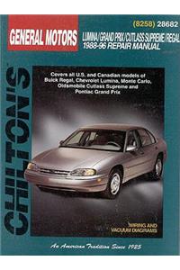 General Motors Lumina/Grand Prix/Cutlass Supreme/Regal (88 - 96) (Chilton)