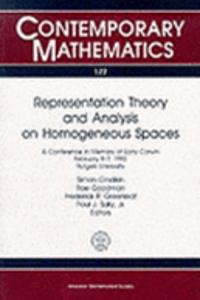 Representation Theory and Analysis on Homogeneous Spaces