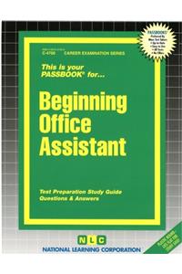 Beginning Office Assistant