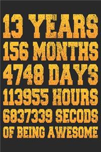 13 Years Of Being Awesome