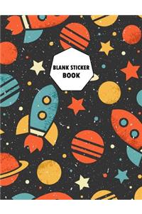 Blank Sticker Book