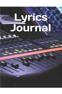 Lyrics Journal