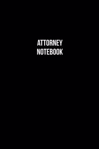 Attorney Notebook - Attorney Diary - Attorney Journal - Gift for Attorney