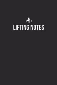 Lifting Notebook - Lifting Diary - Lifting Journal - Gift for Weight Lifter