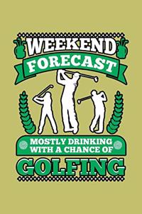 Weekend Forecast Mostly Drinking With A Chance Of Golfing