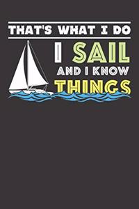 Sailing Boating Notebook Journal