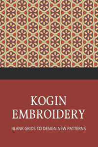 Kogin Embroidery Blank Grids to Design New Patterns