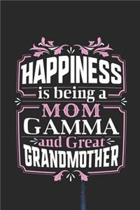 Happiness Is Being a Mom Gamma & Great Grandmother