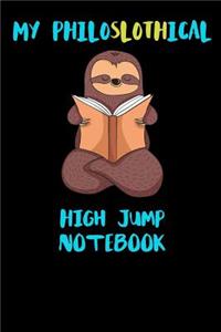 My Philoslothical High Jump Notebook