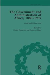 Government and Administration of Africa, 1880-1939 Vol 4