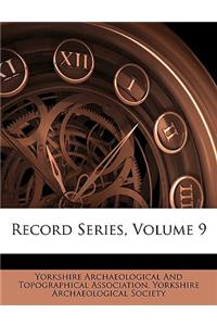 Record Series, Volume 9