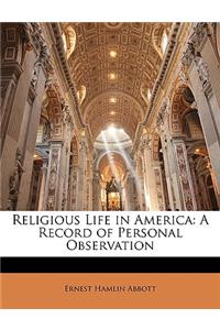 Religious Life in America