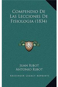 Compendio De Las Lecciones De Fisiologia (1834)