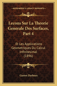 Lecons Sur La Theorie Generale Des Surfaces, Part 4