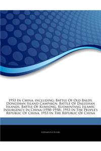 Articles on 1953 in China, Including