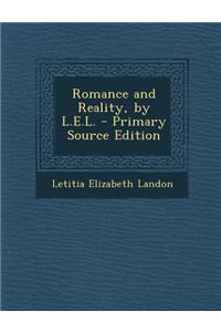 Romance and Reality, by L.E.L.