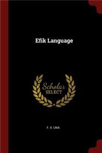 Efik Language