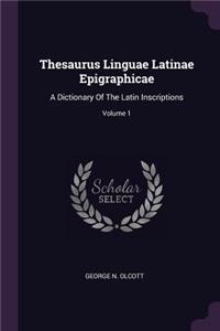 Thesaurus Linguae Latinae Epigraphicae