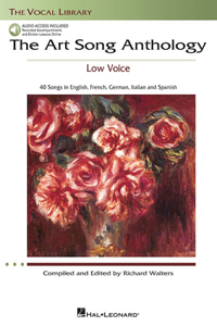 Art Song Anthology - Low Voice Book/Online Audio