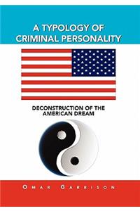 A Typology of Criminal Personality