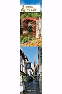 Heart of England Slim Calendar 2023