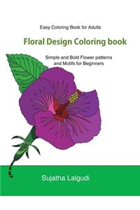Easy Coloring Book For Adults