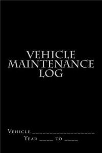 Vehicle Maintenance Log