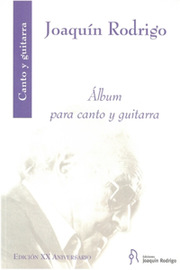 Album Para Canto Y Guitarra