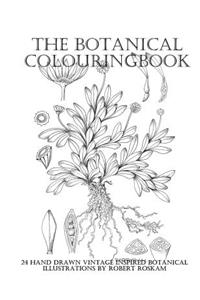 The Botanical Colouringbook: 24 Hand Drawn Vintage Inspired Botanical Illustrations by Robert Roskam