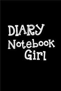 Diary Notebook Girl