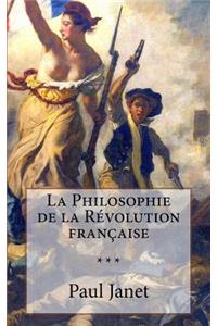 La Philosophie de la Révolution française