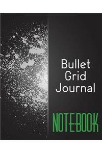 Bullet Grid Journal Notebook: Dot Grid Journal Sketchbook